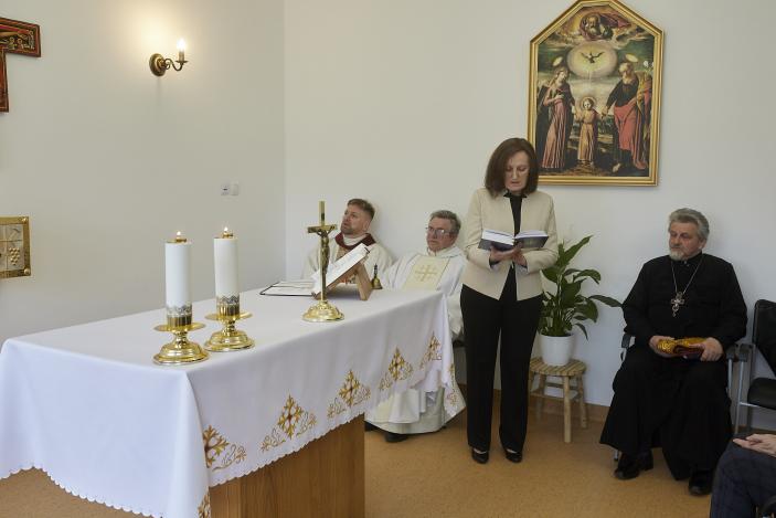 Poświęcenie nowego oddziału Hospicjum