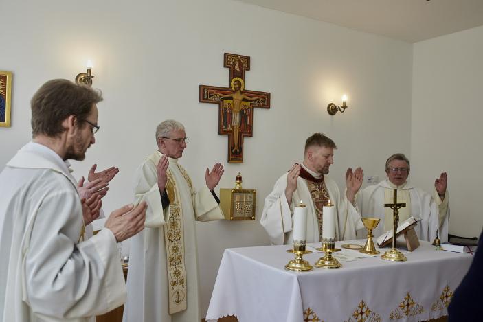 Poświęcenie nowego oddziału Hospicjum