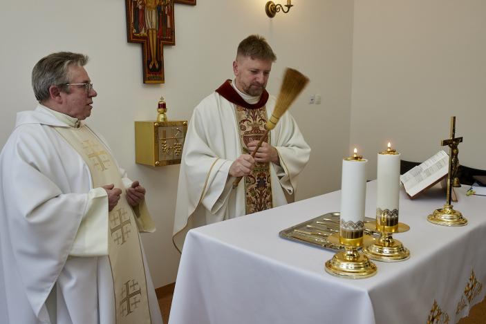 Poświęcenie nowego oddziału Hospicjum