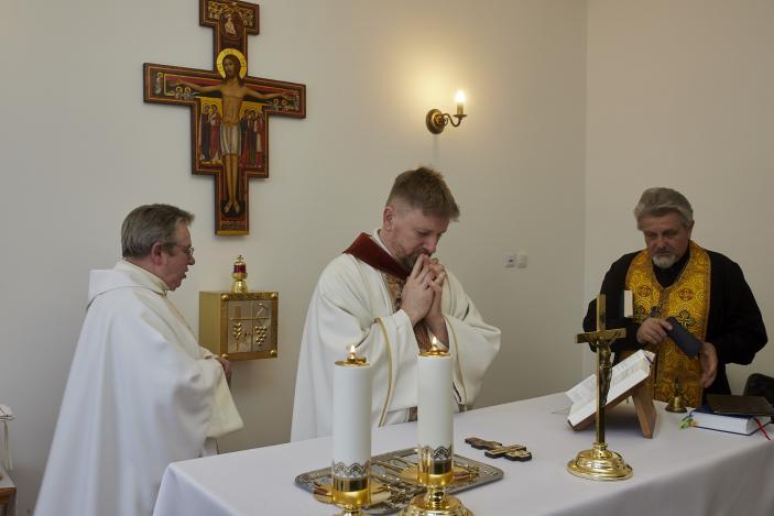 Poświęcenie nowego oddziału Hospicjum