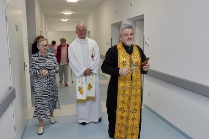 Poświęcenie nowego oddziału Hospicjum