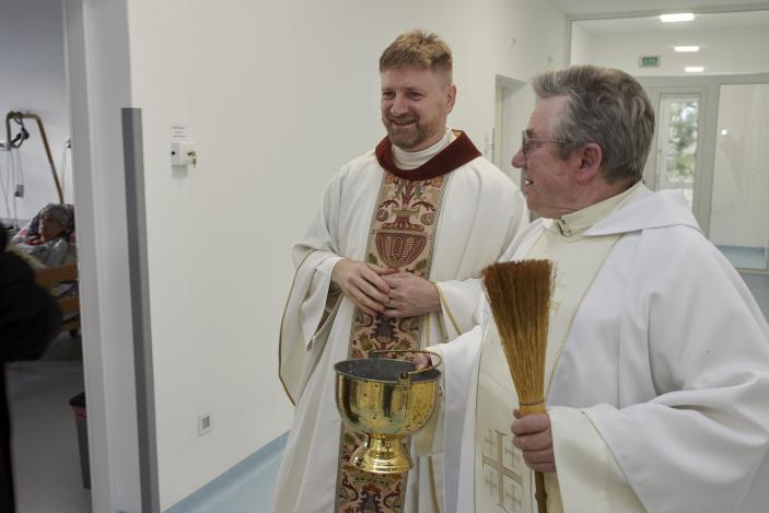 Poświęcenie nowego oddziału Hospicjum